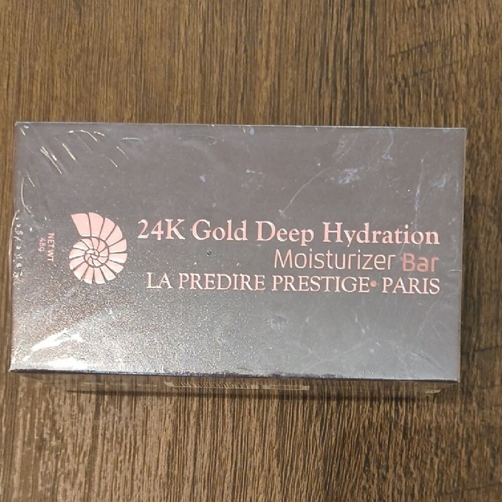 La Predire 24K Gold Deep Hydration Moisturizer Bar Cleansing, 48g NWT